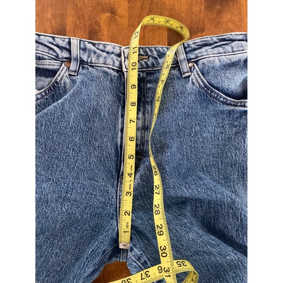 Wrangler Westward High Rise Bootcut Jeans Blue Two Tone Color Block 31x30 - Picture 13 of 16